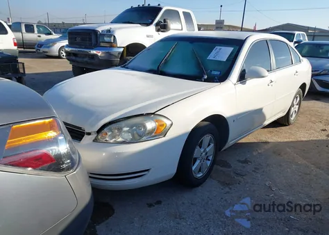 2007 Chevrolet Impala Lt from USA, damaged, VIN 2G1WT55K979391473